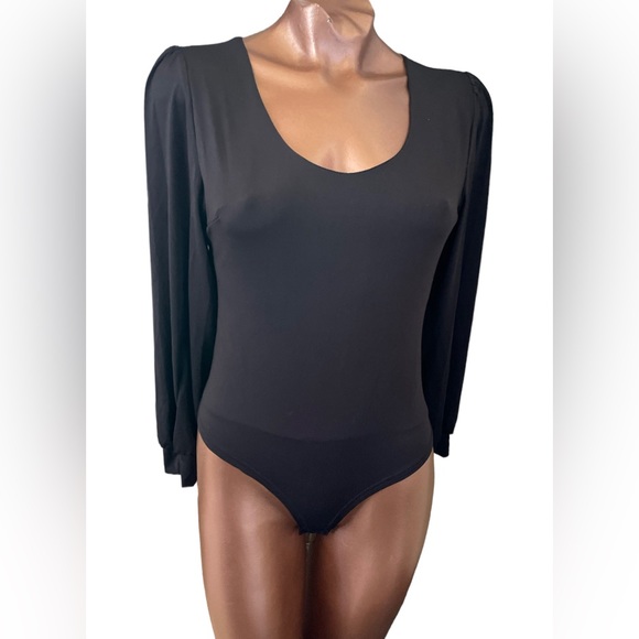 Nwot Spadehill Long Puff Sleeve Bodysuit - Picture 5 of 10